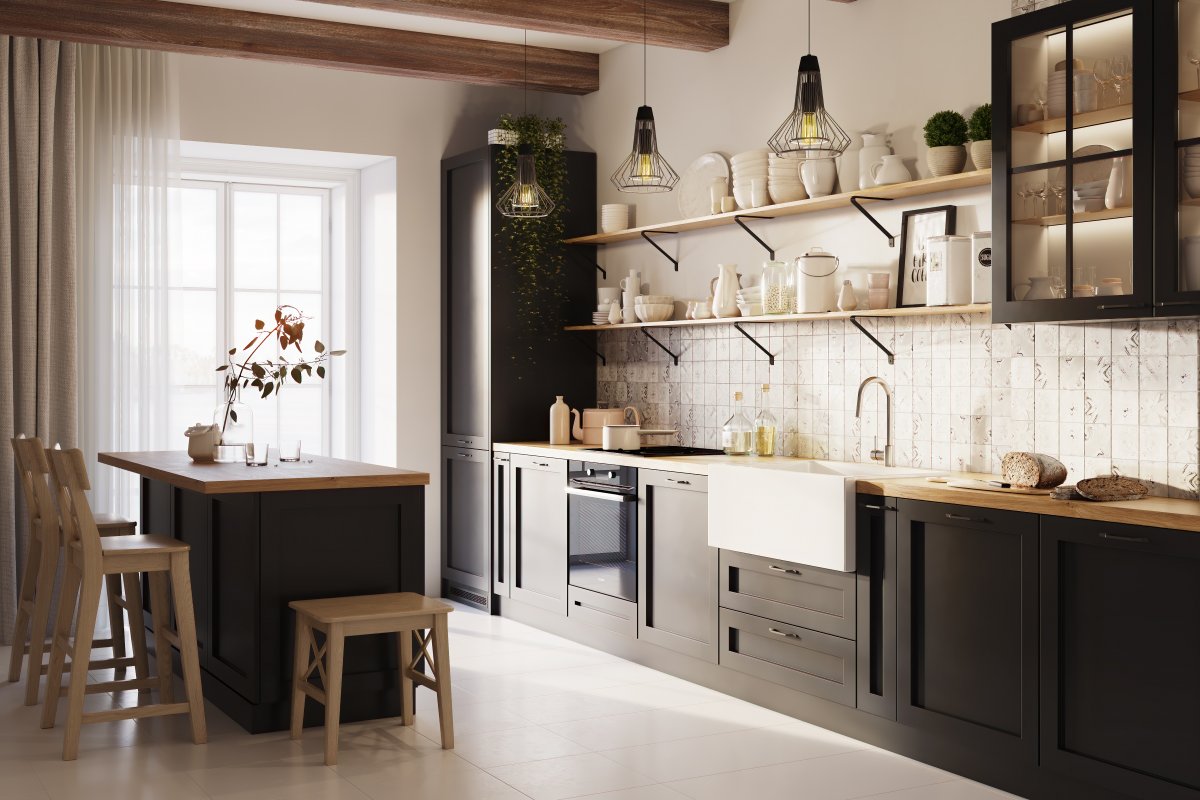 Szuflada AXISPRO 500mm antracyt - bardzowysoka H199 - obrazek 2