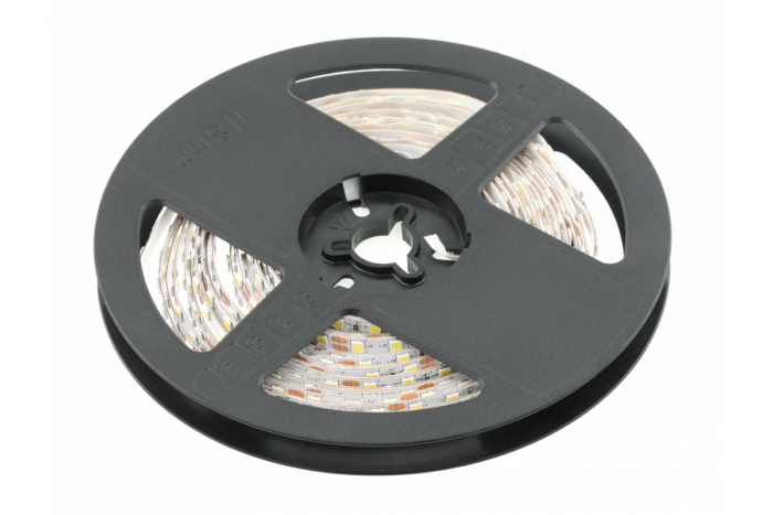 Taśma Flash 3014, 1200 LED neutralny biały,

53W, bez żelu 10mm, Rolka 5m, 12V (2 kable)