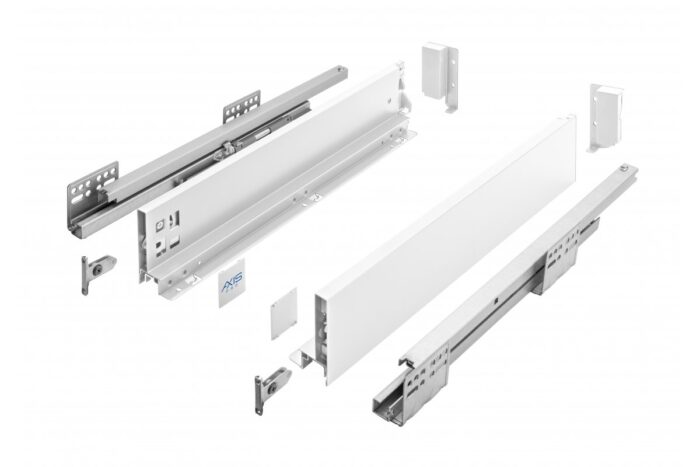 Modern Box Axis Pro 400mm biały niski h84