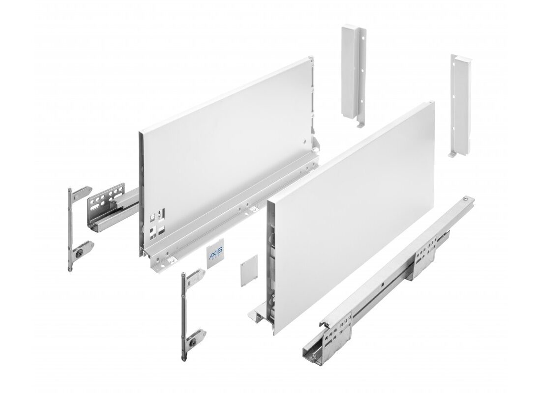 Szuflada AXISPRO 500mm biała - wysoka H199