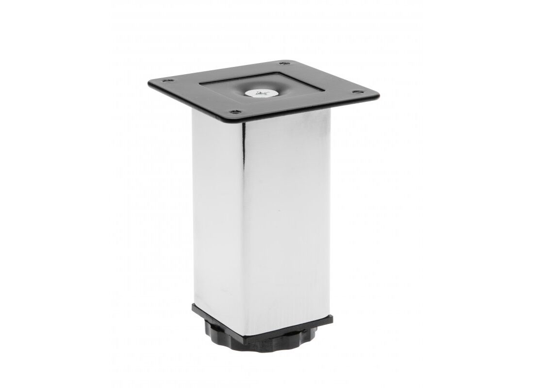 Nóżka kwadratowa 40x40, czarne mocowanie,

100 mm + regulacja