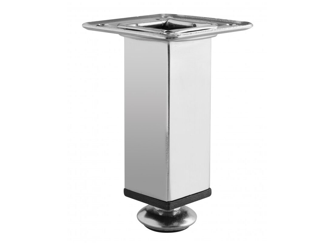 Nóżka kwadratowa SQA 100mm chrom30x30mm