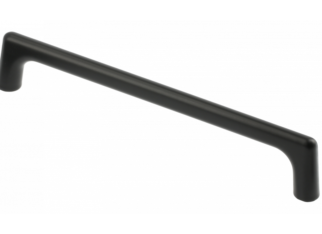 UCHWYT ZNALOWY OCTAVIO C=192MM CZARNY MAT