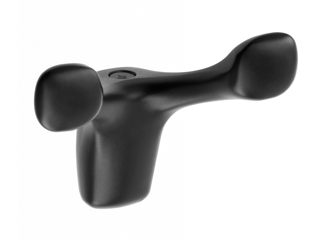 Wieszak znalowy TOLEDO B0 czarny mat