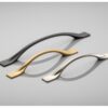 Uchwyt znalowy FLOW C=128 mm czarny mat - obrazek 2