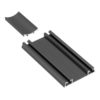 Profil aluminiowy maskownica PRO, L=2,35 m,

kolor czarny - obrazek 2