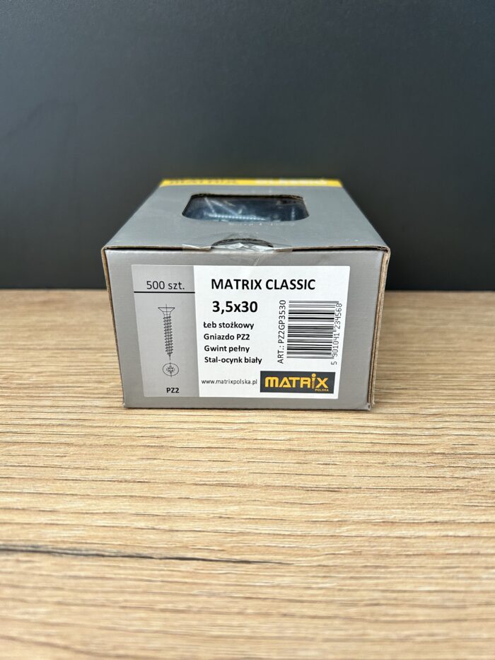 Wkręty MATRIX CLASSIC 3.5x30 500szt