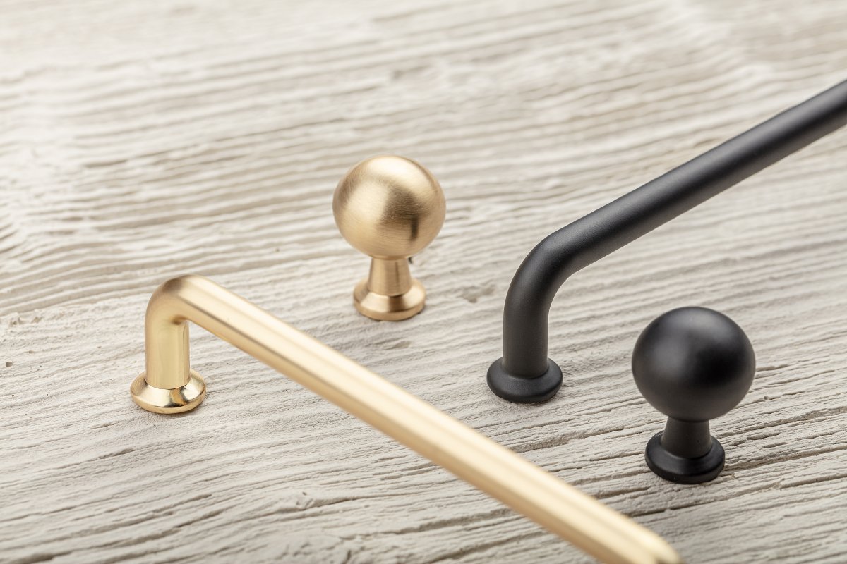 Uchwyt znalowy NORD C=192 mm czarny mat - obrazek 5