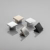 Uchwyt meblowy 40 x 40 mm inox - obrazek 2
