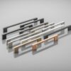 Uchwyt znal 819 l=256 aluminium - obrazek 4
