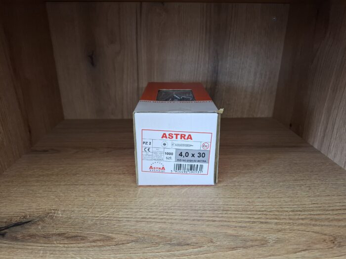 wkręt ASTRA 4.0 x 30 ocynk (1000)
