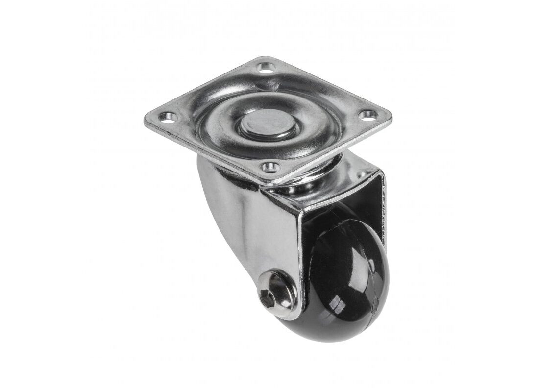 KÓŁKO MEBLOWE BRAZYLIA CZARNE
35MM BEZ HAMULCA