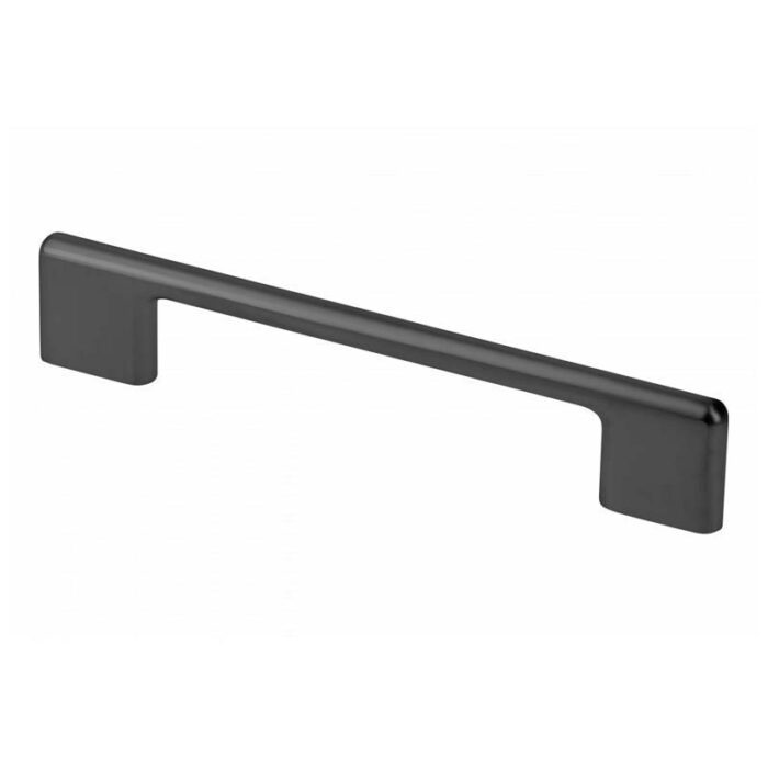 Uchwyt meblowy GTV CAPRI, C=128 mm, L=138 mm, ZnAl, czarny mat