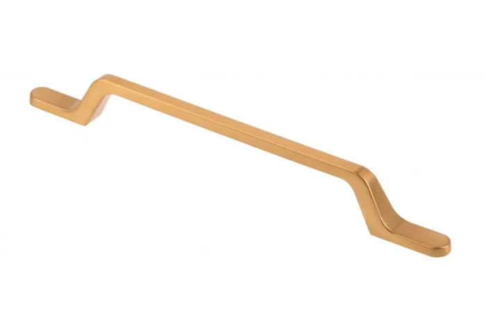 Uchwyt meblowy GTV FLAVIO, C=96 mm, L=161 mm, ZnAl, złoty mosiądz