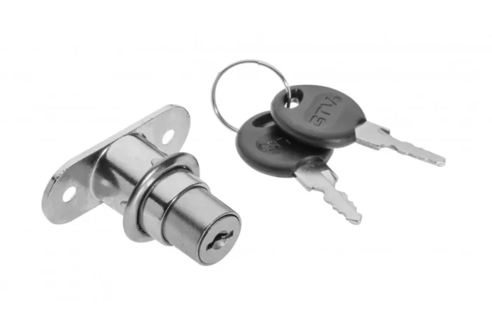 Zamek GTV 105, bolcowy, chrom