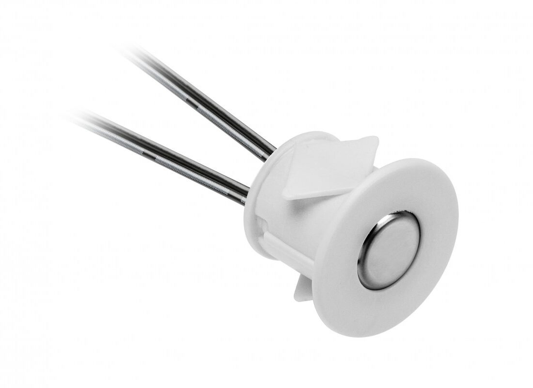 Włącznik dotykowy ściemnialny 12V 24W, biały,

fi 22 x 16mm, na otwór fi18