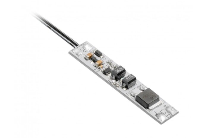 Włącznik bezdotykowy do profili led z przewodem 2m (2x0.20) max. 3A 12V/24V z taśmą klejącą