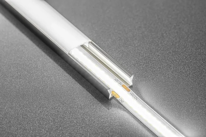 Taśma LED COB 12V, 1600LED, 8mm, 8,5W/1m 21W/5m, bez żelu, zimny biały - obrazek 3