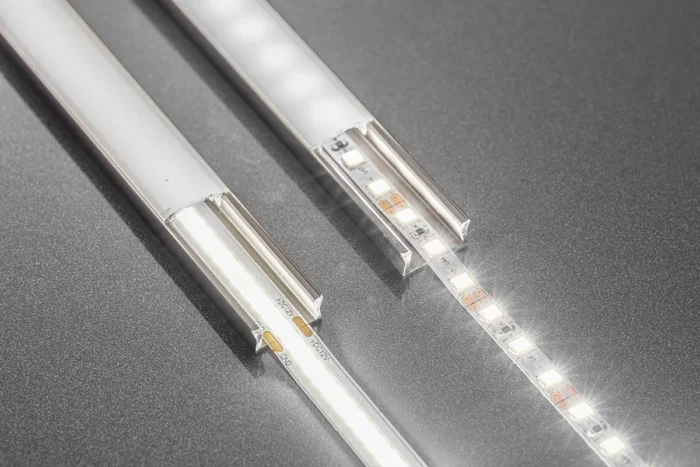 Taśma LED COB 12V, 1600LED, 8mm, 8,5W/1m 21W/5m, bez żelu, zimny biały - obrazek 4