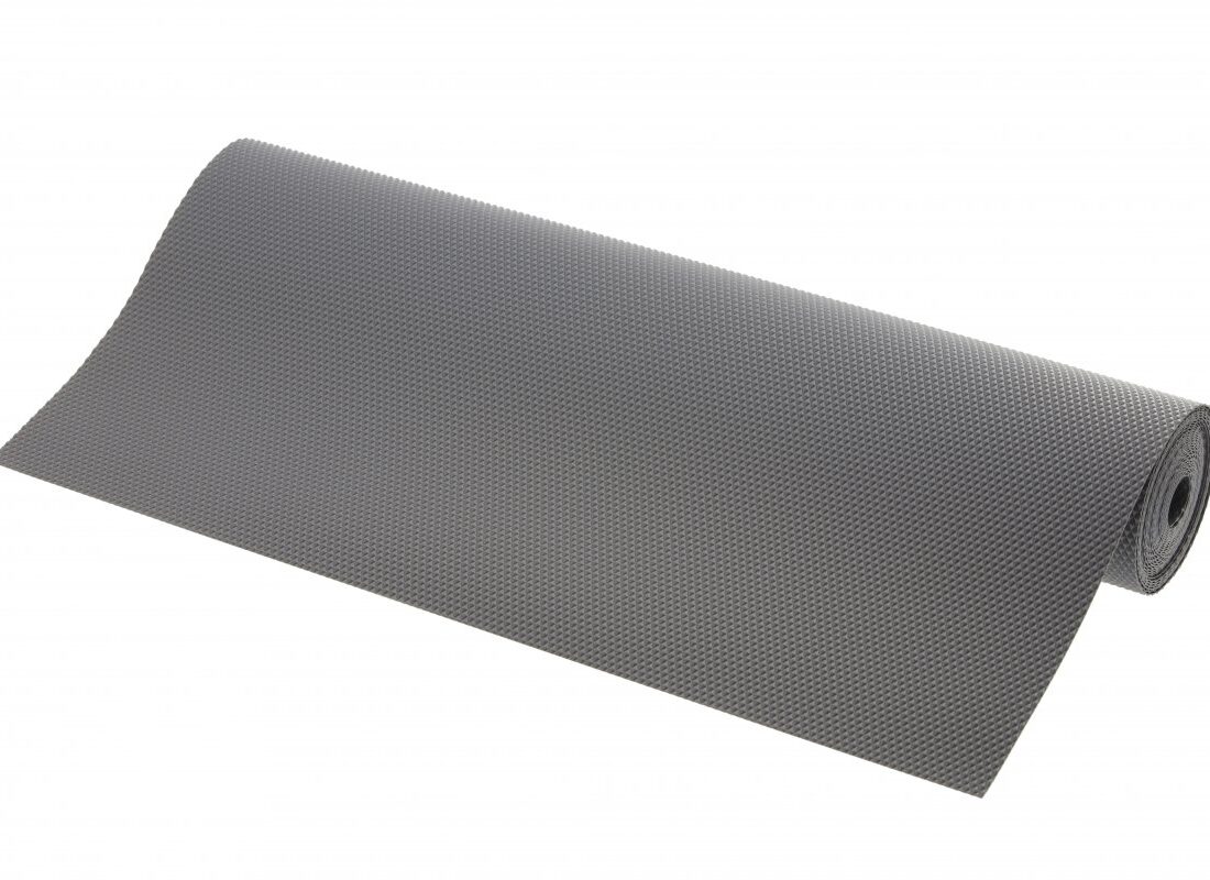 Mata antypoślizgowa do szuflad, kolor antracyt

- 480 mm szer. x 5000 mm długość