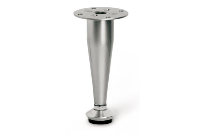 Nóżka meblowa GTV BD-003, H=100 mm, stal, chrom