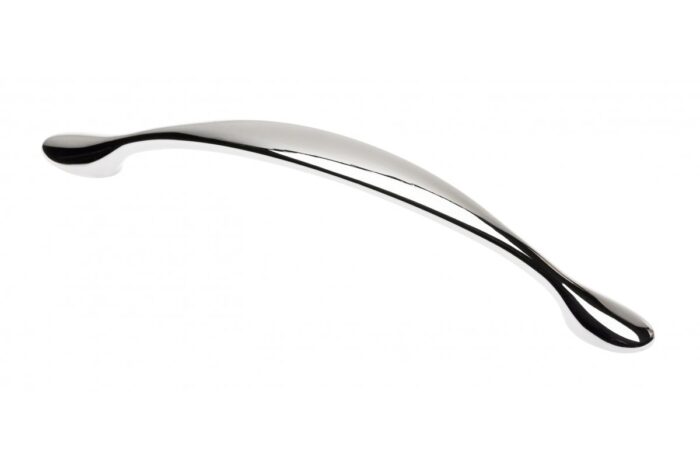 Uchwyt meblowy GTV CAMAIO, C=128 mm, L=160 mm, ZnAl, chrom