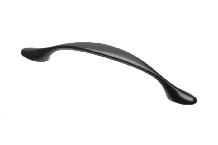 Uchwyt meblowy GTV CAMAIO, C=96 mm, L=126 mm, ZnAl, czarny mat