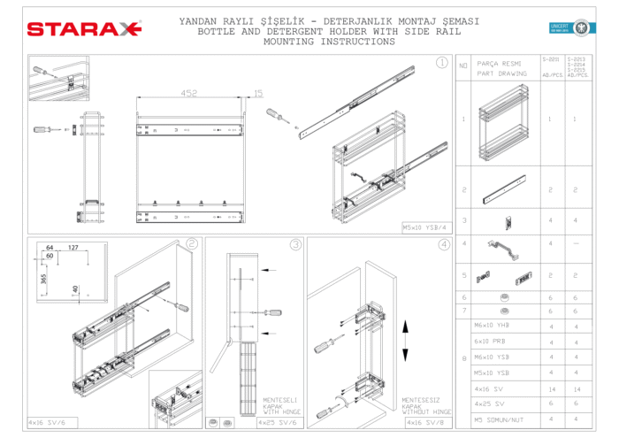 CARGO 25 II CHROM NA BUTELKI DOMYK - obrazek 2