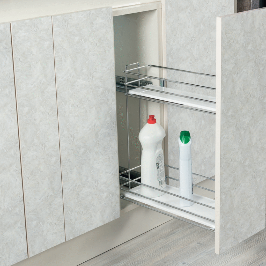 CARGO BOCZNE 20 II CZARNE PEŁNE DNO BL PEŁNY WYSUW LEWE