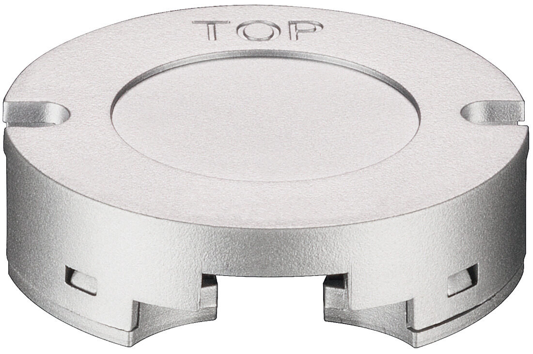 Przełącznik pojemnościowy z funkcją ściemniania, srebrny